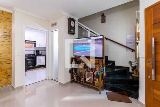 Sala de Estar e Jantar de casa de condomínio à venda com 2 quartos, 72m² em Tucuruvi, São Paulo