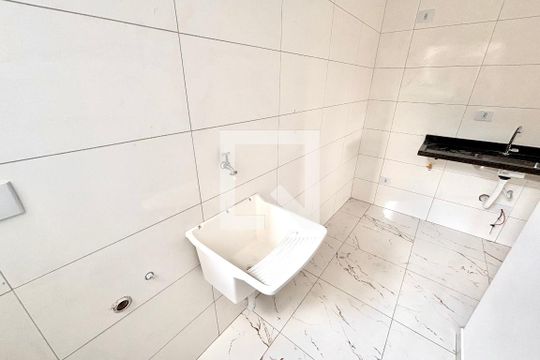 Área de Serviço de apartamento à venda com 2 quartos, 37m² em Vila Guilhermina, São Paulo