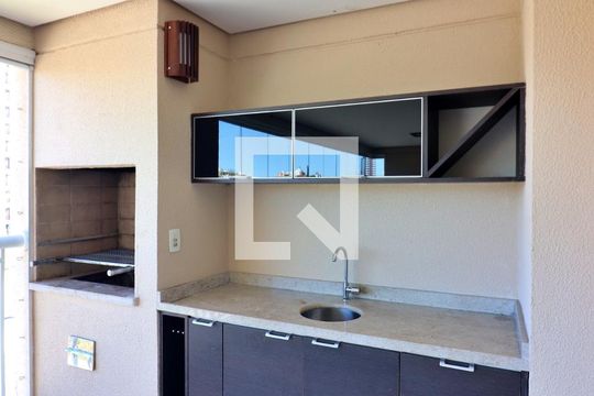 Varanda gourmet de apartamento para alugar com 3 quartos, 156m² em Baeta Neves, São Bernardo do Campo