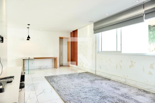 Sala  de apartamento à venda com 4 quartos, 184m² em Santa Lúcia, Belo Horizonte
