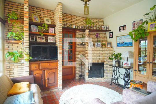 sala de casa à venda com 4 quartos, 208m² em São Jorge, Novo Hamburgo
