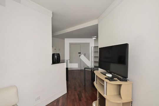 Sala de Tv de apartamento à venda com 1 quarto, 43m² em Vila Suzana, São Paulo