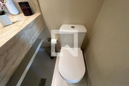Lavabo de apartamento à venda com 3 quartos, 141m² em Jardim Colombo, São Paulo