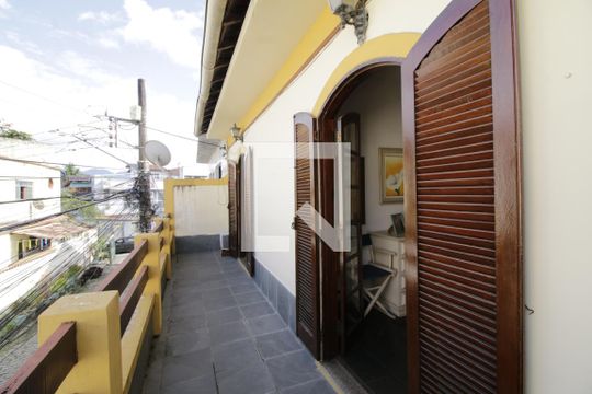 Varanda de casa de condomínio para alugar com 3 quartos, 192m² em Freguesia (jacarepaguá), Rio de Janeiro