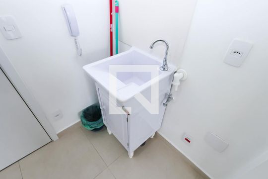 Sala e Cozinha de apartamento para alugar com 1 quarto, 30m² em Liberdade, São Paulo