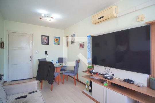 Sala de apartamento à venda com 1 quarto, 47m² em Centro, São Leopoldo