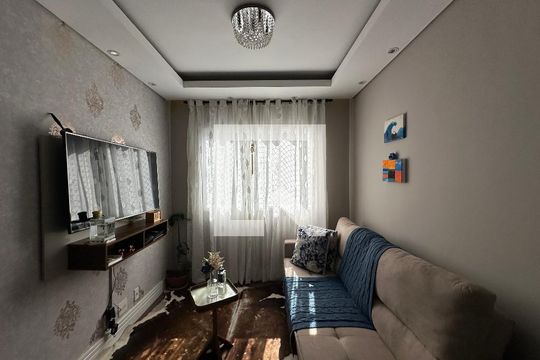 Sala de apartamento à venda com 2 quartos, 51m² em Centro, Barueri