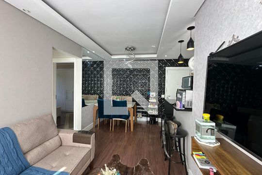 Sala de apartamento à venda com 2 quartos, 51m² em Centro, Barueri