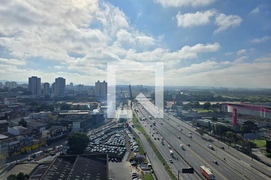 Varanda da Sala de apartamento para alugar com 2 quartos, 38m² em Centro, Guarulhos