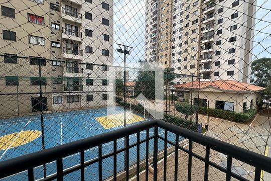 Varanda da Sala de apartamento para alugar com 2 quartos, 59m² em Jardim Belval, Barueri