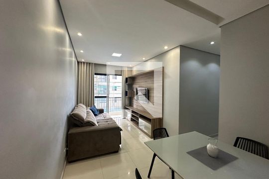 Sala de apartamento para alugar com 2 quartos, 59m² em Jardim Belval, Barueri