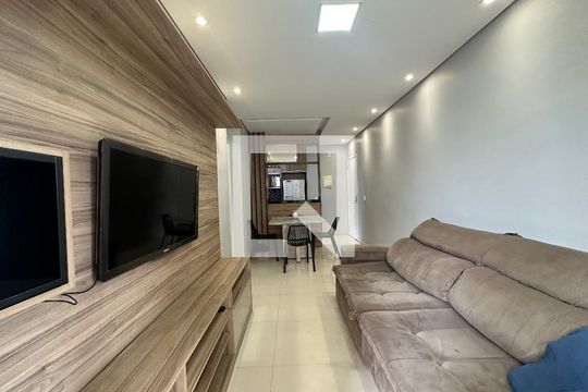 Sala de apartamento para alugar com 2 quartos, 59m² em Jardim Belval, Barueri
