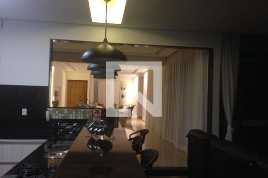 Sala de casa para alugar com 5 quartos, 38000m² em Condados de Bouganville, Lagoa Santa