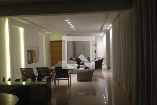 Sala de casa para alugar com 5 quartos, 38000m² em Condados de Bouganville, Lagoa Santa