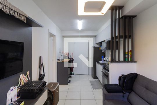 Sala de apartamento à venda com 1 quarto, 27m² em Barra Funda, São Paulo