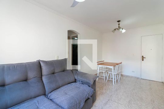 Sala de Estar de apartamento à venda com 1 quarto, 48m² em Lauzane Paulista, São Paulo