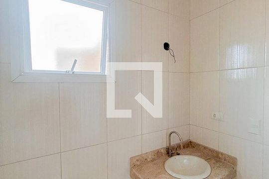 Banheiro da Suíte 1 de casa de condomínio à venda com 2 quartos, 71m² em Jardim Ubirajara, São Paulo