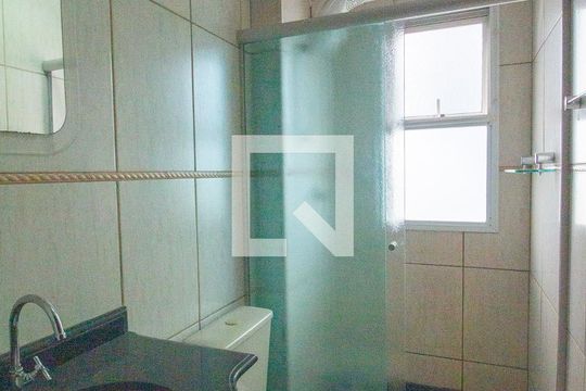 Banheiro da Suíte  de apartamento para alugar com 3 quartos, 76m² em Jardim Goncalves, Sorocaba