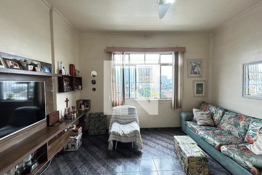 Sala de apartamento à venda com 2 quartos, 64m² em Higienópolis, Rio de Janeiro