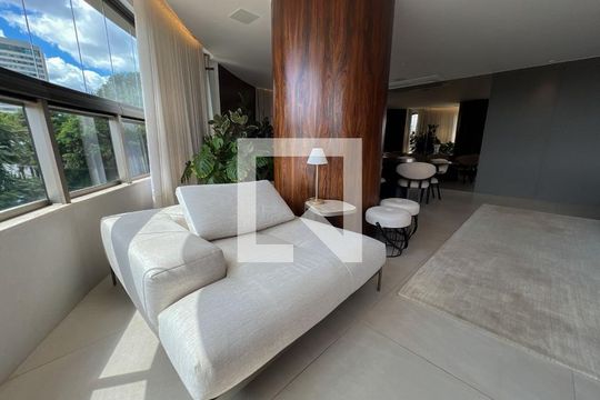 Sala  de apartamento à venda com 4 quartos, 250m² em Santa Lúcia, Belo Horizonte