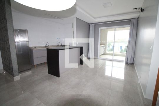 Sala de apartamento para alugar com 1 quarto, 53m² em Vila Ema, São José dos Campos