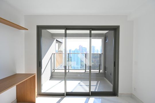 Sala/Quarto de kitnet/studio para alugar com 1 quarto, 26m² em Vila Clementino, São Paulo