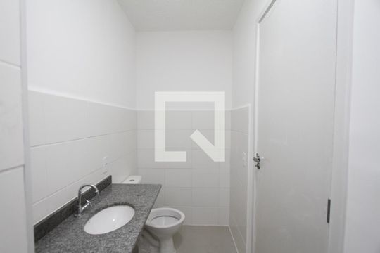 Banheiro da Suíte de apartamento à venda com 2 quartos, 48m² em Palmeiras, Belo Horizonte