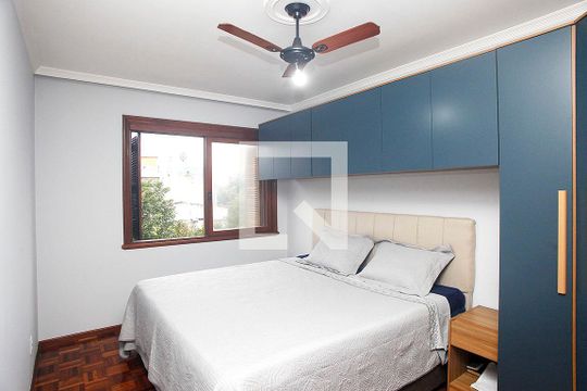Quarto 1 de apartamento à venda com 2 quartos, 70m² em Azenha, Porto Alegre