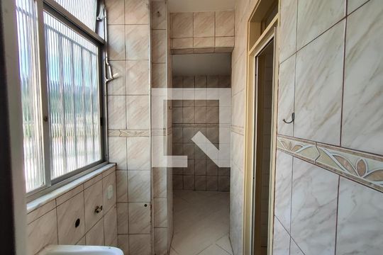 Área de serviço de apartamento para alugar com 3 quartos, 67m² em Rocha, Rio de Janeiro