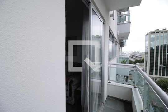 Varanda da Sala de apartamento para alugar com 2 quartos, 65m² em Barra da Tijuca, Rio de Janeiro