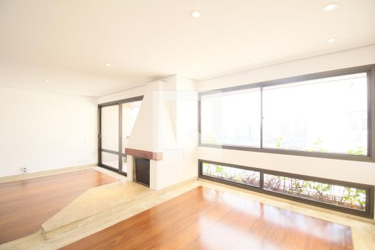 Sala de apartamento para alugar com 3 quartos, 263m² em Vila Morumbi, São Paulo