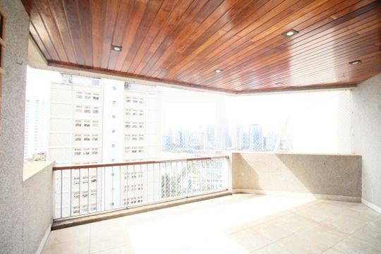 Varanda Sala de apartamento para alugar com 3 quartos, 263m² em Vila Morumbi, São Paulo