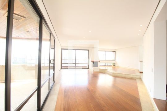 Sala de apartamento para alugar com 3 quartos, 263m² em Vila Morumbi, São Paulo