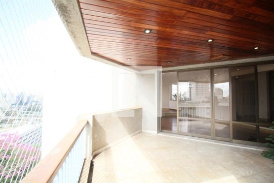Varanda Sala de apartamento para alugar com 3 quartos, 263m² em Vila Morumbi, São Paulo