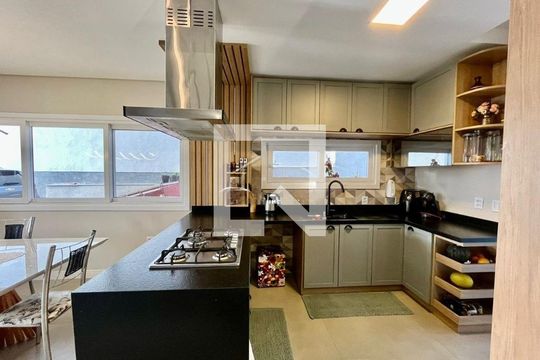 Cozinha de casa de condomínio para alugar com 4 quartos, 211m² em Centro, Gravataí