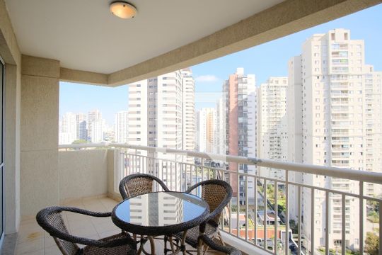 Varanda de apartamento à venda com 4 quartos, 93m² em Tatuapé, São Paulo