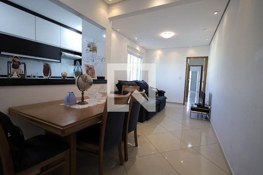 Sala de apartamento à venda com 2 quartos, 130m² em Vila Metalúrgica, Santo André