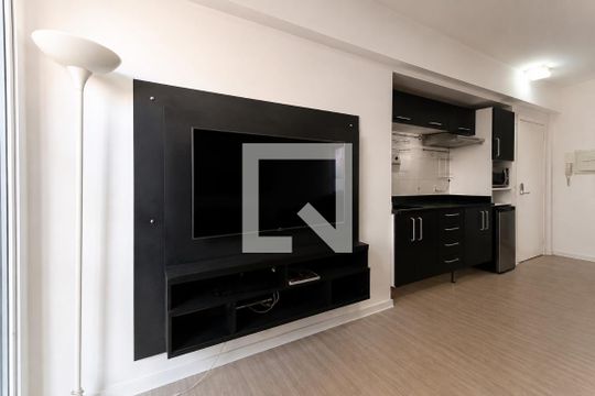 Sala de apartamento para alugar com 1 quarto, 88m² em Consolação, São Paulo
