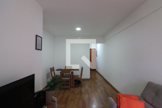 Sala  de apartamento à venda com 2 quartos, 77m² em Vila Euclides, São Bernardo do Campo