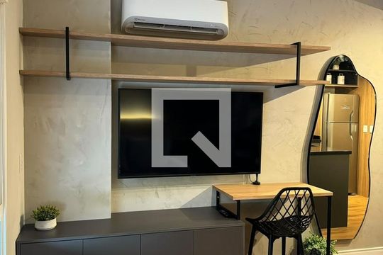 Sala / Quarto de apartamento para alugar com 1 quarto, 30m² em Moinhos de Vento, Porto Alegre
