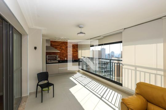 Varanda de apartamento à venda com 3 quartos, 127m² em Sacomã, São Paulo