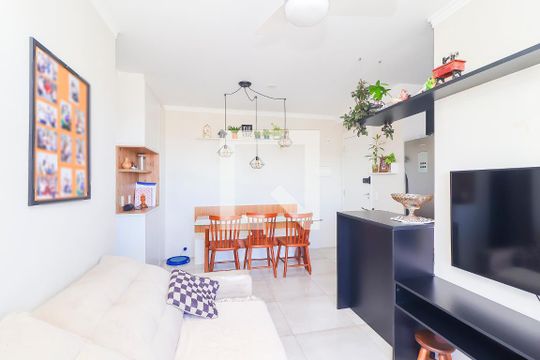 Sala de apartamento à venda com 2 quartos, 54m² em Jardim Norma, São Paulo
