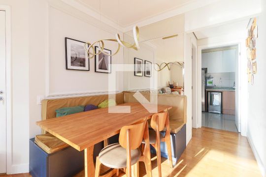 Sala de apartamento à venda com 2 quartos, 101m² em Brooklin Novo, São Paulo
