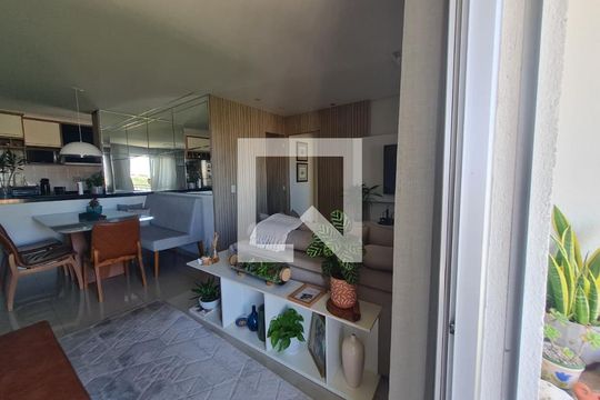 Sala de apartamento à venda com 3 quartos, 73m² em Jardim Boa Esperança, Campinas