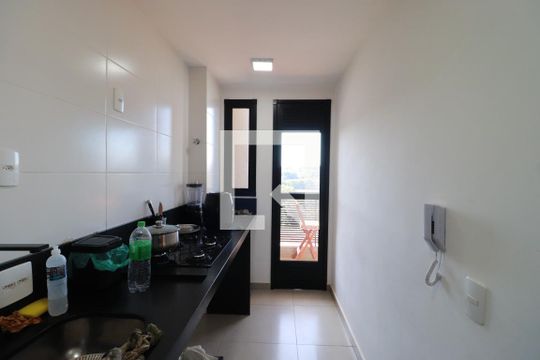 Cozinha  de apartamento para alugar com 3 quartos, 63m² em Bonfim Paulista, Ribeirão Preto