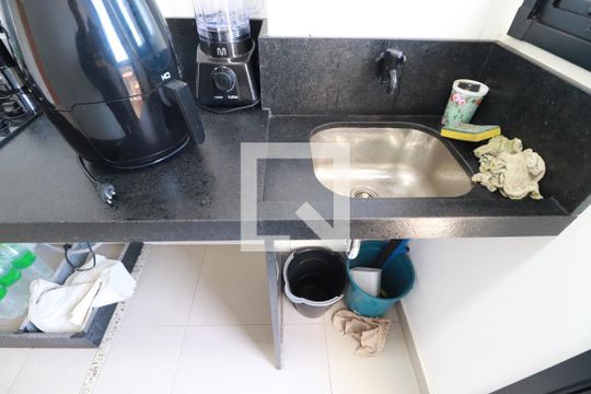 Cozinha  de apartamento para alugar com 3 quartos, 63m² em Bonfim Paulista, Ribeirão Preto