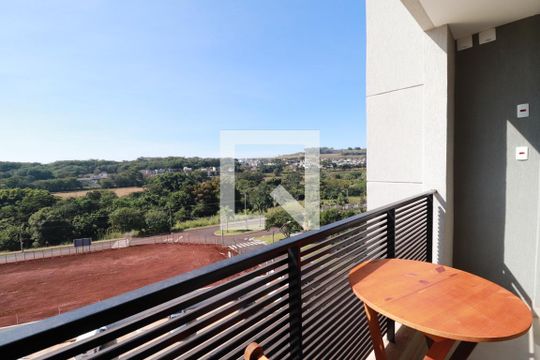 Varanda  de apartamento para alugar com 3 quartos, 63m² em Bonfim Paulista, Ribeirão Preto
