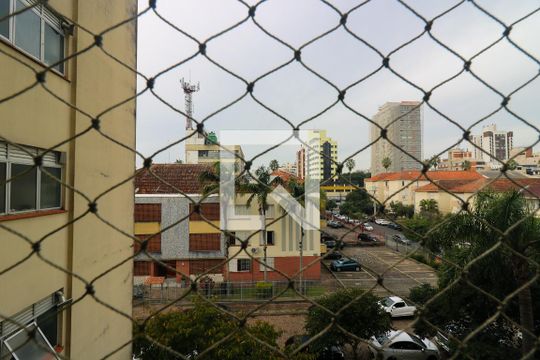 Vista da Sala de apartamento à venda com 2 quartos, 60m² em Menino Deus, Porto Alegre