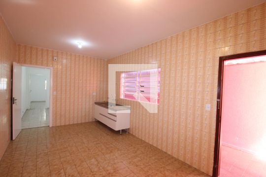 Cozinha de casa para alugar com 1 quarto, 80m² em Vila Isolina Mazzei, São Paulo