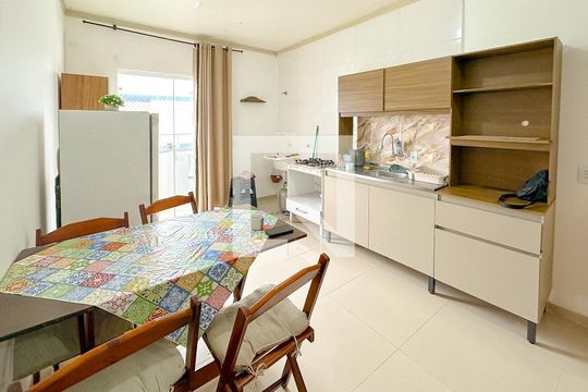 Sala/Cozinha de apartamento para alugar com 2 quartos, 70m² em Ingleses do Rio Vermelho, Florianópolis
